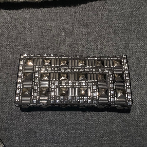 BCBGMaxAzria Studded Clutch - Picture 8 of 12